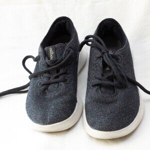 Allbirds Men Wool Runner Gray Blue Merino Wool Running Sneakers Shoes Size 8